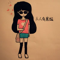 笨笨最新搜集文字頭像_孤單，讓影子陪伴我