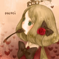 卡通美女頭像：開始的開始有時候也可能是一種事情的結局

