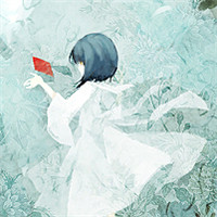 藍(lán)色卡通漫畫(huà)頭像：我對(duì)你的愛(ài)情 就像海水般的涌來(lái)