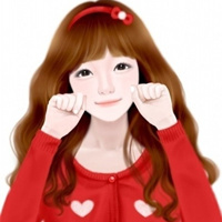 手繪可愛(ài)QQ女頭像_恨是盲目的，愛(ài)亦然。