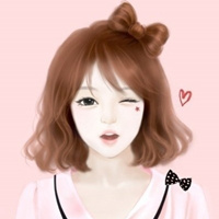 手繪可愛(ài)QQ女頭像_恨是盲目的，愛(ài)亦然。